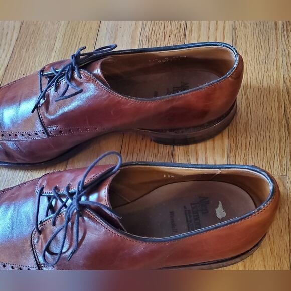 Allen edmonds men\'s size 11.5 brown dress shoes main image 8
